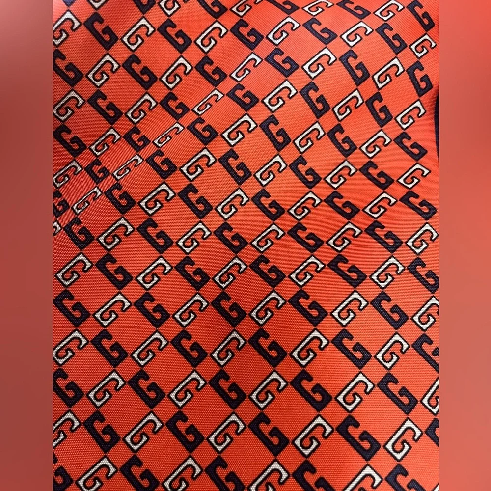 Gucci Orange Patterned Jacket